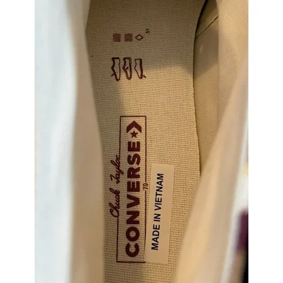 Brand New Converse TWISTED CLASSICS Chuck 70 Hi Size M11/W13 - Picture 6 of 8